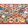 Cobble Hill 1000 Piece Puzzle - Snow Globe Cookies - Sample Poster Included