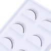 Practice Lashes for Lash Extensions FADLASH 25 Pairs Self Adhesive Eyelashes Lash Extension Strip Eyelashes for Lash Mannequin Head Eyelash Extension Supplies Black