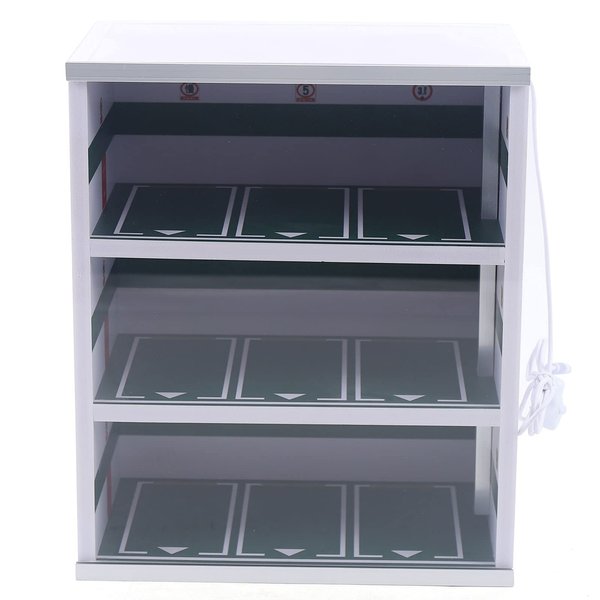 Car Model Display Cabinet,1:43 DIY Car Parking Lot,Models Scenery for Model Cars Car Display,9 Parking Spaces,Garage Scene for Motorcycle Toy Car Toys Collectibles Assemble,9.84*5.9*11.81in