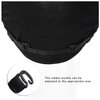Bamboo Fiber Wigs Cap Soft Breathable Fiber Wigs Cap with Adjustable Strap Wig Liner Cap for Wig (Black)