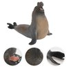 TOYANDONA Realistic Sea Creature Model 1PCS Sea Animal Figure, Elephant Seal Model Plastic Ocean Animals Figurines Toy for Boys Girls Collection Science Educationa Toys Ocean Animals Action Figure