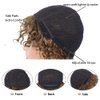 Quantum Love Deep Curly None Lace Front Human Hair Wigs Deep Wave Curly Side Part Wig Short Bob Pixie Cut Brazilian Remy Human Hair Wigs for Women