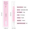 Kaely 2in1 Cream Eye Shadow Brightener Sticks for Eyes, Pencil Eyeshadow Applicator Stick Waterproof Pigmented, Eye Shadow Palette Highlighter Makeup, sombras para ojos, 01 Pearl White