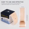 Silicone Scar Tape for Surgical Scars: Advanced Silicone Scar Sheets - Reduces The Appearance of Scars from C-Section, Surgery, Burns, Keloid and Stitches - Made with Silicon and Collagen 4 x 150cm