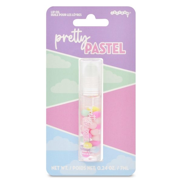 iscream Pretty Pastel Strawberry Scented Roll On Lip Oil