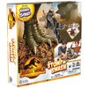 Spin Master Games, Jurassic World Dominion, Stomp N’ Smash Board Game Sensory Dinosaur Toy with Kinetic Sand, Christmas Gifts for Kids, for Ages 5+