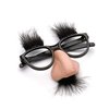 PPXMEEUDC 12 PCS Disguise Glasses with Funny Nose Funny Glasses with Eyebrows and Mustache Perfect Party Favors for Costume Halloween and Birthday Parties