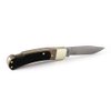 Old Timer 3OT Bearhead Traditional Lockback Pocket Knife with 2.2in High Carbon Stainless Steel Blade, Sawcut Handle, and Convenient Small Size for EDC, Whittling, Camping, Hunting, and Outdoors