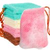 8 Pieces Mesh Soap Pouch Soap Bar Pouch Mesh Soap Holder Exfoliating Soap Net Soap Bags for Shower Soap Holder Bubble Foam Net Soap Pocket for Women Men Girls (Lake Green, Pink, Beige, Brown)