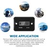 4 Pieces Hour Meters for Small Engines Inductive Digital Engine Meter Automatically Shutdown Tachometers Small Hour Tachometers for Motorcycle Lawn Mower Generator Chainsaws (Black)