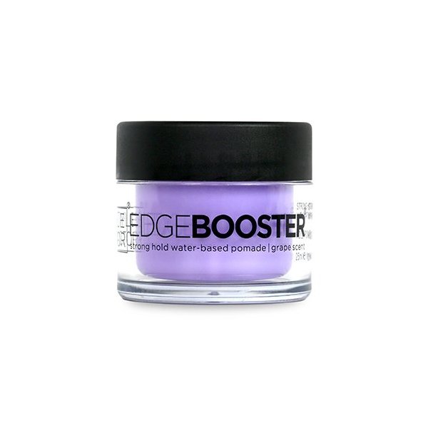 Style Factor Mini Edge Booster Strong Hold Hair Pomade Color Travel 0.85oz (Grape)