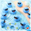Sosation 48 Pack Mini Rubber Ducks with Sunglasses Sets Duck Bath Toys Squeaky Rubber Ducks Float Bathtub Duckies for Little One Birthday Party Favors Class Carnival Prizes Car Decor(Blue)