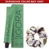 Igora Zero AMM Hair Color 5-00 Light Brown Natural Extra | No Ammonia Permanent Color Creme 2.1 oz and Goomee Scrunchie