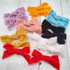 16PCS Velvet Hair Bows for Girls 4 Inch Velvet Bows Hair Clip Barrettes Hair Accessories Ponytail Pigtail Bows for Baby Girls Kids Teens