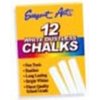 Sargent Art 66-2012 12-Count White Dustless Chalk