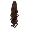 Miss U Hair 20" Long Curly Claw Jaw Ponytail Clip On Hair Extensions Hairpiece for Girl P10 (A05 Copper brown)