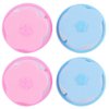 Lint Catcher for Laundry, Washing Machine Floating Lint Mesh Bag Floating Filter Net, Flower Shape Pet Hair Remover for Laundry, Reusable Household Hair Filter Washer Lint Trap Net Pouch, 4 Pieces
