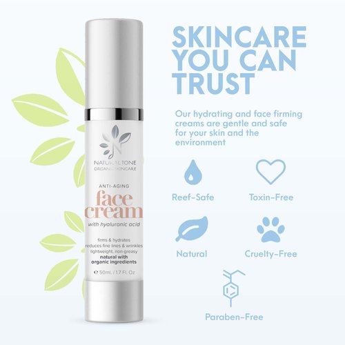 Anti-Aging Face Cream with Hyaluronic Acid 1.7oz