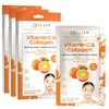 Clear Beauty Vitamin C & Collagen Under Eye Patches 3 Pack - Diminishes Dark Circles & Puffiness, Anti-aging, Cooling & Soothing Eye Pads - Cruelty Free Korean Skincare