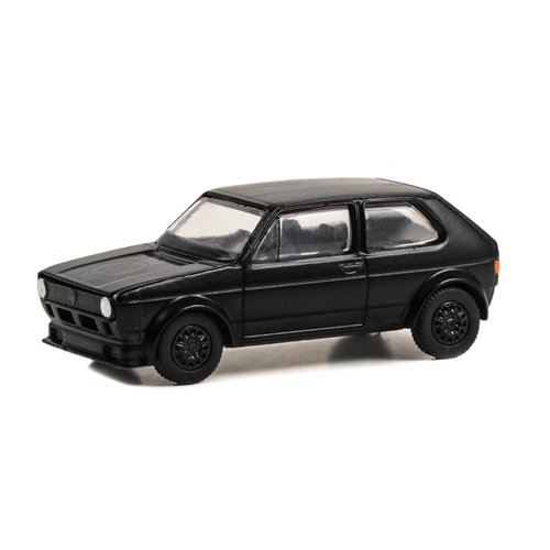 1980 Rabbit Widebody Black Bandit Series 28 1/64 Diecast Model Car by Greenlight 28130C
