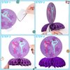 9 Pieces Gymnastics Party Decoration Gymnastics Party Centerpiece Gymnastics Birthday Honeycomb Centerpiece Table Topper for Birthday Baby Shower Gender Reveal Party Supplies