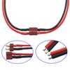 3Pairs ShareGoo Deans T Plug Male Female Connector with 150mm 14AWG Soft Silicone Wire Cable for RC Airplane Quadcopter Car Boat Lipo Battery ESC Charger