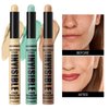 Jolilab 4 Color Contour Stick Concealer Stick Cream Palette Contour Multifunctional Contouring Makeup Kit for Face Highlighter Makeup Stick Set Long Lasting & Waterproof(01#yellow, 1)
