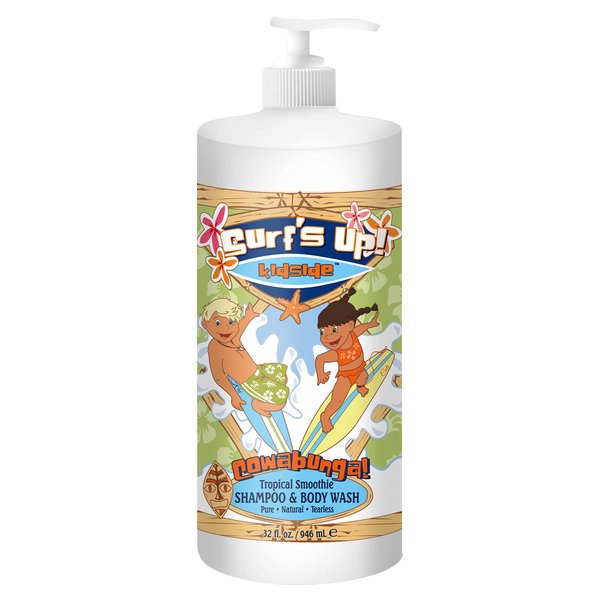 Surf's Up Kidside Tropical Smoothie Tearless Shampoo & Body Wash (Economy size 32 fl oz)