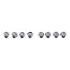 Blomiky 8 Pack 9125 Scew Lock nut 25-WJ02 Spare Part for 9125 9155 9156 RC Car RC Truck 9125 Locknut 2