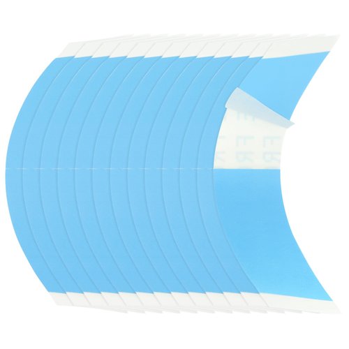 Prasacco 50 Pieces Lace Tape for Wigs, Double Sided Wig Tape Waterproof Lace Wigs Adhesive Wig Ta...