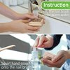 Non-Slip Wooden Two-Sided Nail Brush for Cleaning Fingernails - Nail Scrubber Brush with Natural Boar Bristle - Essential Fingernail Brush for Daily Use