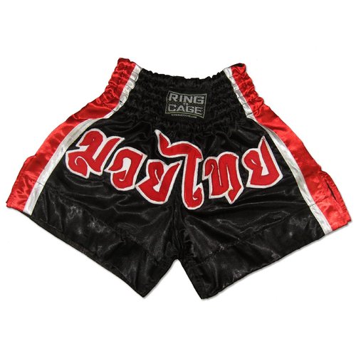 Ring to Cage Kids Muay Thai Shorts-Black. Small