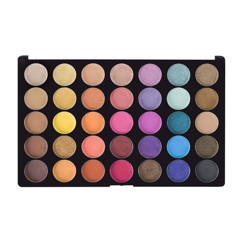 Profusion Cosmetics 35 Shade Eyeshadow Palette Collection - Ultra-soft, Smooth and Skin-Friendly with Long Lasting Makeup Palette, Festival
