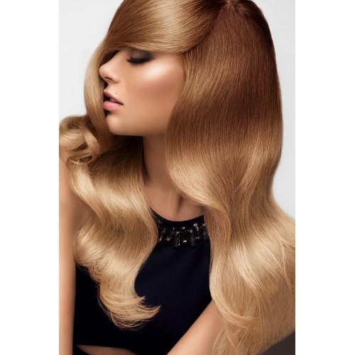 Gracefully Hair Extensions, 100% Human Remy Tape-In Hair Extensions - #36 OMBRE: Light Beige Blonde - Lightest Neutral Blonde, 24 Inch, 20 Pieces per Unit