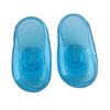 4Pcs/2Pairs Silicone Protector Ear Covers Hair Dye Ear Cover, Blue