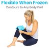 Arctic Flex Reusable Gel Ice Pack for Injuries with Straps (10" x 6") - Flexible, Cooling Gel Ice Pack - Medical Grade Hot and Cold Therapy Pack - Ice Pad for Back, Neck, Shoulders, Hip & Head Pain