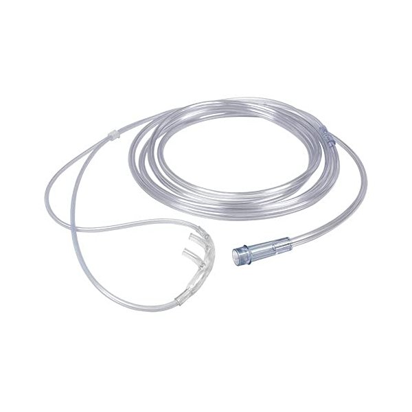 Sunset Healthcare Solutions 5pk Sunset 7Ft Standard Adult Oxygen Nasal Cannula w/Kink-Free Supply Tubing (RES1107)
