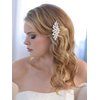 Unicra Rhinestone Bride Wedding Hair Comb Crystal Bridal Hair Piece Bridesmaids Hair Accessories for Women Prom Party Hair Clips (A-Silver)