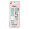 Dashing Diva Gloss Nail Strips - Desert Quartz | UV Free, Chip Resistant, Long Lasting Gel Nail Stickers | Contains 32 Nail Wraps, 1 Prep Pad, 1 Nail File