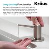 KRAUS Kitchen Soap and Lotion Dispenser in Stainless Steel, KSD-43SS