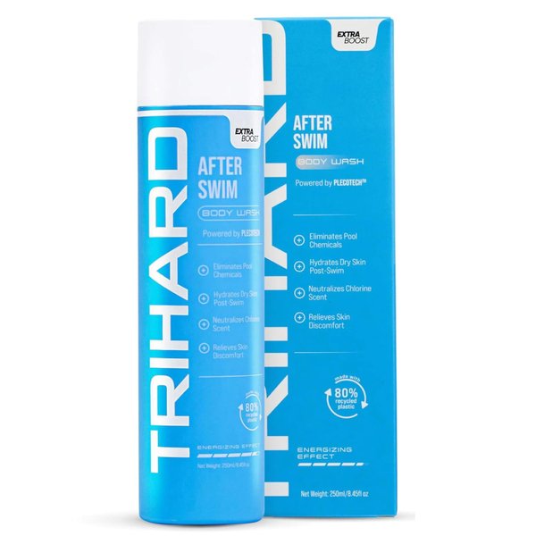 TRIHARD Elite Rejuvenation Body Wash | Advanced Chlorine & Saltwater Removal | Post-Swim Hydrating Formula