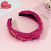 Mixcbe Creative Flamingo Hawaii Hot Pink Flamingo Headband Hair Tropical Accessories Flamingo Party Supplies Cute Flamingo Costume for Women