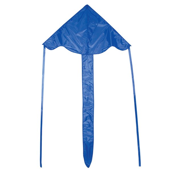 In the Breeze Blue 43 Inch Fly-Hi Kite - Single Line - Ripstop Fabric - Includes Kite Line and Bag,3212