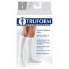 Truform Medical Compression Socks for Men and Women, 8-15 mmHg Knee High Over Calf Length, White, Medium
