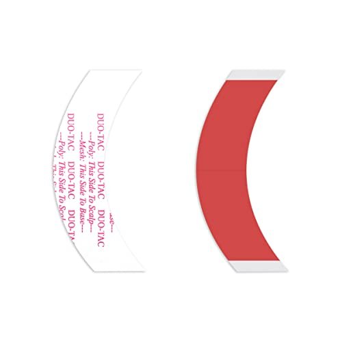 Duo Tac Tape Shape CC Double Side Adhesive for Hair Extensions, Hair Extension Tape Replacement (36 Pieces Pack)