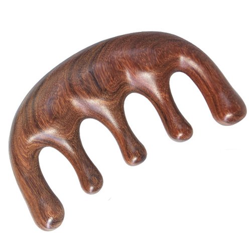 PUTYSUUN Massage Comb Wooden Scalp Massager Hair Growth Wood Gua Sha