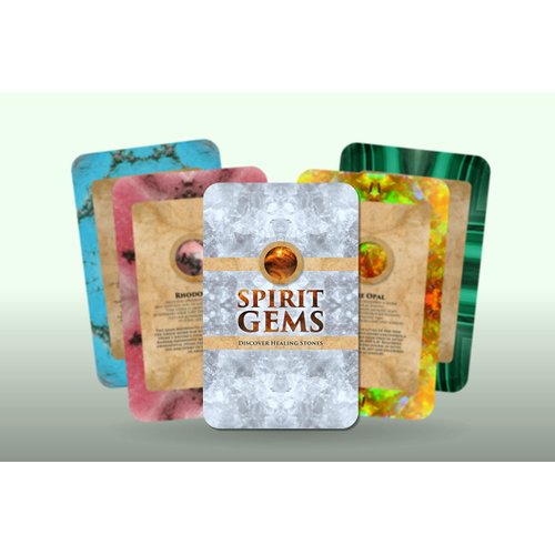 Ibiza Tarot - Spirit Gems Oracle - Discover Healing Stones| Fortune Telling Tarot Cards Deck for Beginners | Authentic Tarot Experience- Set of 23 Cards