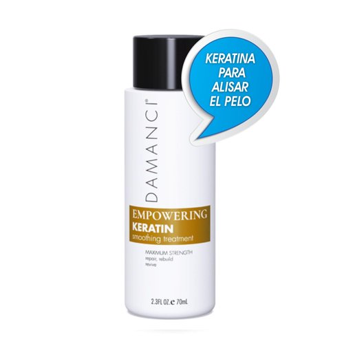 DAMANCI Empowering Keratin Treatment - Keratin & Stem Cells Hair Treatment for Smooth, Frizz-Free Hair - Keratina para Alisar el Pelo - Alisado Brasileño Keratina Permanente (2.3 OZ)