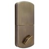 MiLocks DF-02AQ Electronic Keyless Entry Touchpad Deadbolt Door Lock, Antique Brass