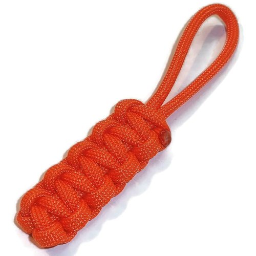 RedVex Paracord Zipper Pulls/Lanyards - 4" - (Qty-5) Choose Your Color (Orange)